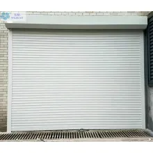 Porta de garagem automática de alumínio